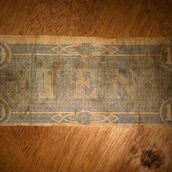 My oldest $10 bill