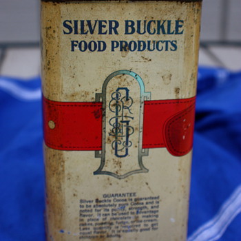 Silver Buckle Cocoa Advertising Tin Find - Advertising