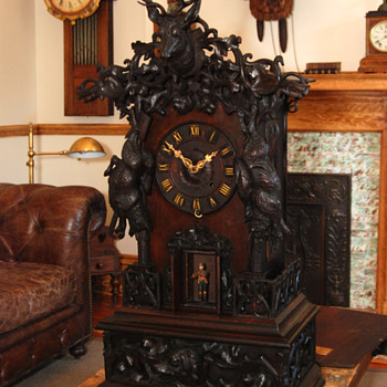 Emilian Wehrle 8-pipe Flute Clock