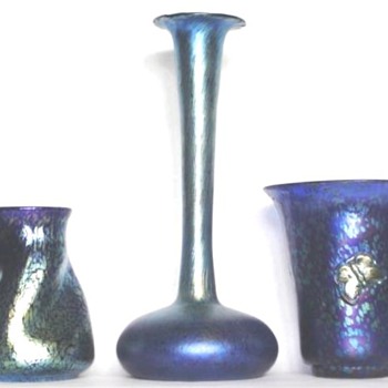LOETZ BLUE PAPILLON I - Art Nouveau