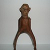 American Folk Art Bowlegged Rider Carved Folk Art Sculpture