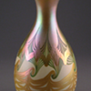 QUEZAL ART GLASS VASE, circa 1907