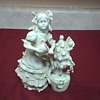 A CUTE LITTLE GIRL CRISTMAS FIGURINE 