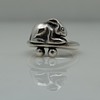 Sterling Silver Modernist Rabbit Ring