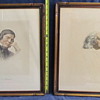 Vintage lithographs of Franz Liszt and ??