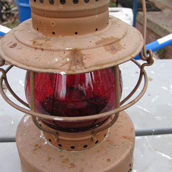 Old Railroad Switch Lantern
