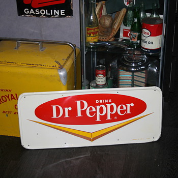 Dr pepper sign
