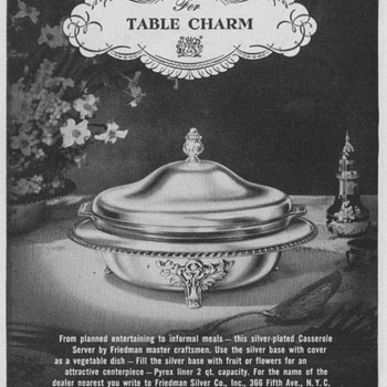 1950 Friedman Silver Advertisements