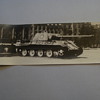 BLACK AND WHITE PICTURE OF TANK