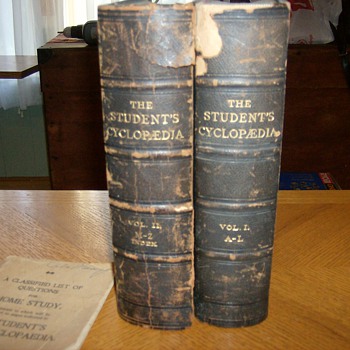 TWO VOLUME  "CYCLOPEDIA" FROM THE LATE 1800's