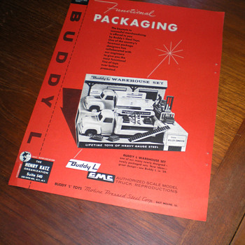 Interesting flier for 1959 Coca-Cola Buddy L Toy Truck