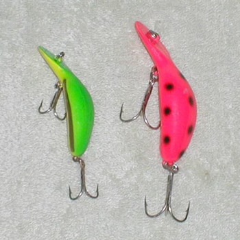 Vintage Heddon Fishing Lures