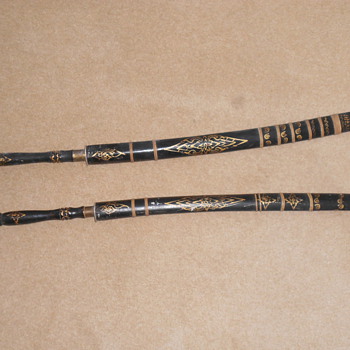 samurai swords.