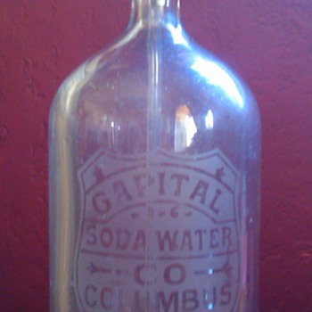 Captial Soda Water Company - Seltzer Bottle - Bottles