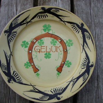 luck platter by petrus regout