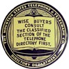 Mountain States Telephone Advertising Mirror