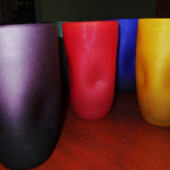 Pinch glasses from the 50's - Glassware