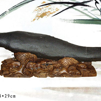 naturally occurring fish stone