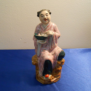 Vintage Porcelain I think Chinese Lady