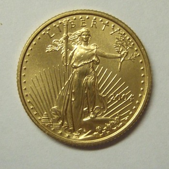 2004 10 dollar 1/4 of an ounce fine gold