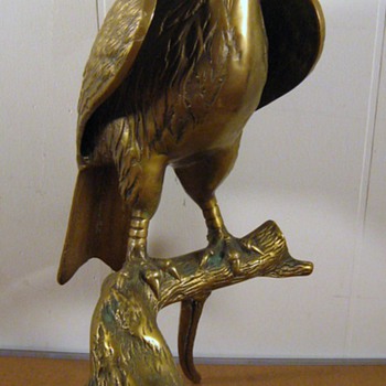 Horatio, My Beloved Antique Brass Bald Eagle - Animals