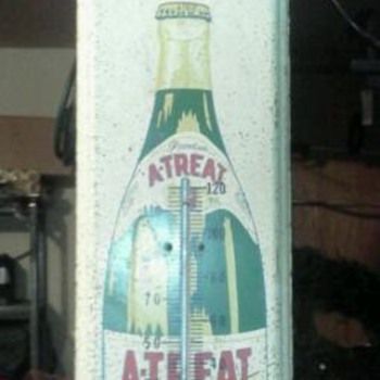 Atreat thermometer Sign