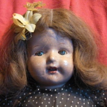 I need help again...unmarked compo doll
