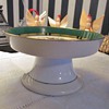 Vintage Enameled Porcelain Footed Bowl/Dish from AmberRose! : )