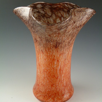 Monart Art Glass Vase c. 1930 - Art Glass
