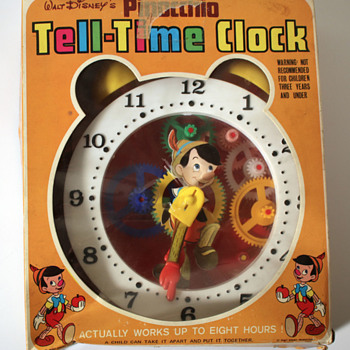 Toy Pinocchio Clock - Clocks