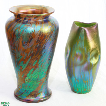 Loetz PG 1/475 with Family Friends - Art Glass
