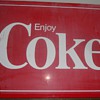 large metal sign