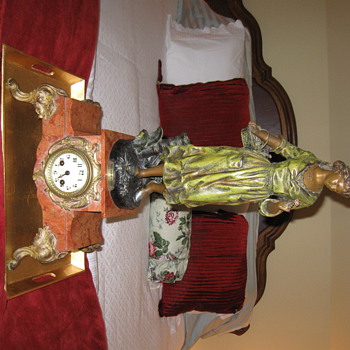 Rare  C-1900  French clock  Par Rancoulet,  Premier Gage - Clocks