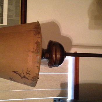 Aladdin floor lamp/shade - Lamps