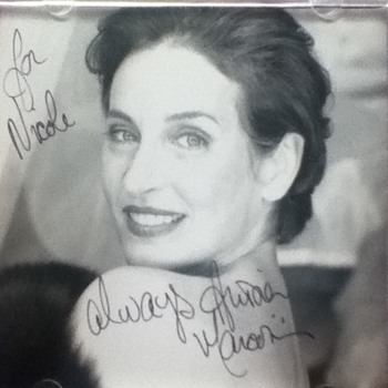 Andrea Marcovicci Autographed CD Covers - Music