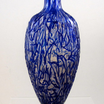 Harrach "Peloton" Vase, ca. 1880s - Art Glass