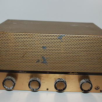 1956 Pilot AA-903 Mono Integrated Amplifier. Complete