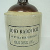 Rare  San Jose Ca. Jug (Bozo Radovich)