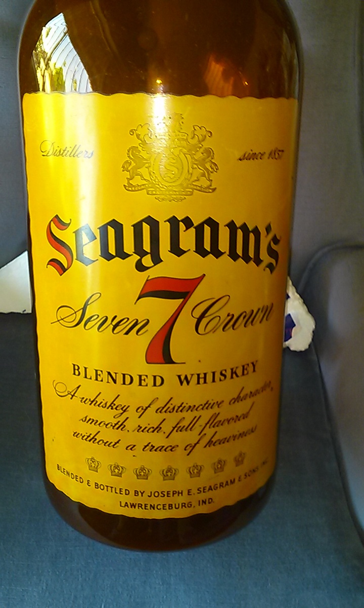 Seagram's 7 Crown 5 gallon glass bottle Collectors Weekly