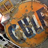 beautiful rusty gulf sign