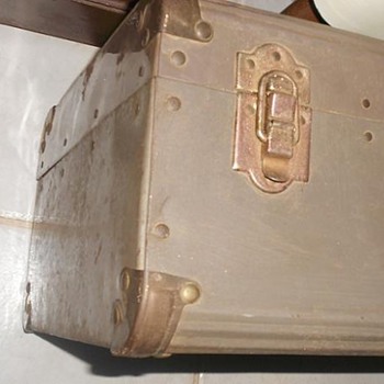 1940's Sheet Metal Suitcase - Trunk