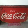1930's Coke Porcelain Side - Double Sided
