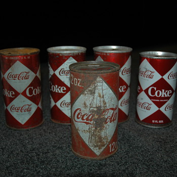 Diamond and harlequin cans 