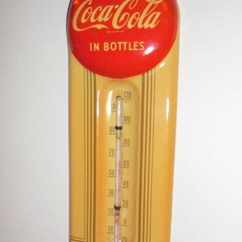 1950's Coca-Cola Thermometer - Coca-Cola