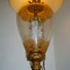 Vintage Swag Hanging Cherub Lamp