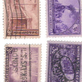 Great stamps of the USA