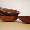 Baribocraft Oblong Wooden Salad Bowls
