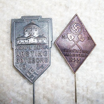 1930's Swedish Pins