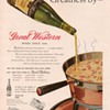 1954 Great Western Sherry Advertisement