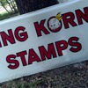 King Korn Stamps vintage sign